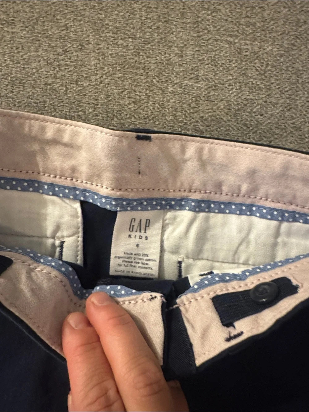 3/$15- GAP Navy Chino Bermuda Shorts